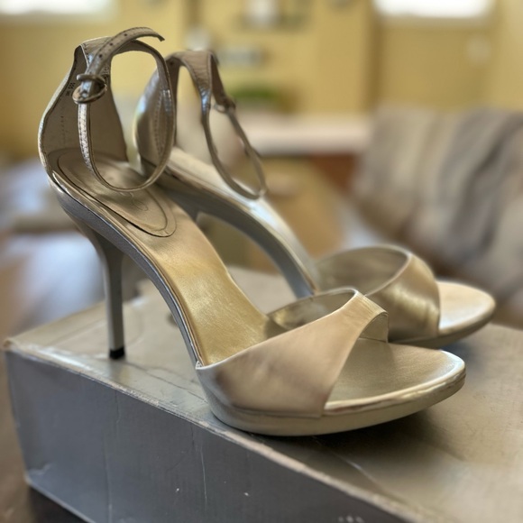 Silver Aldo Heels - Picture 3 of 7